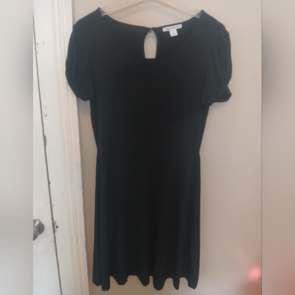 Amazon Essentials Black Mid Length Dress